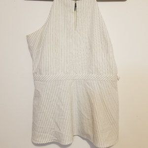 Banana Republic - Peplum Cami - PinStripes - Size 6